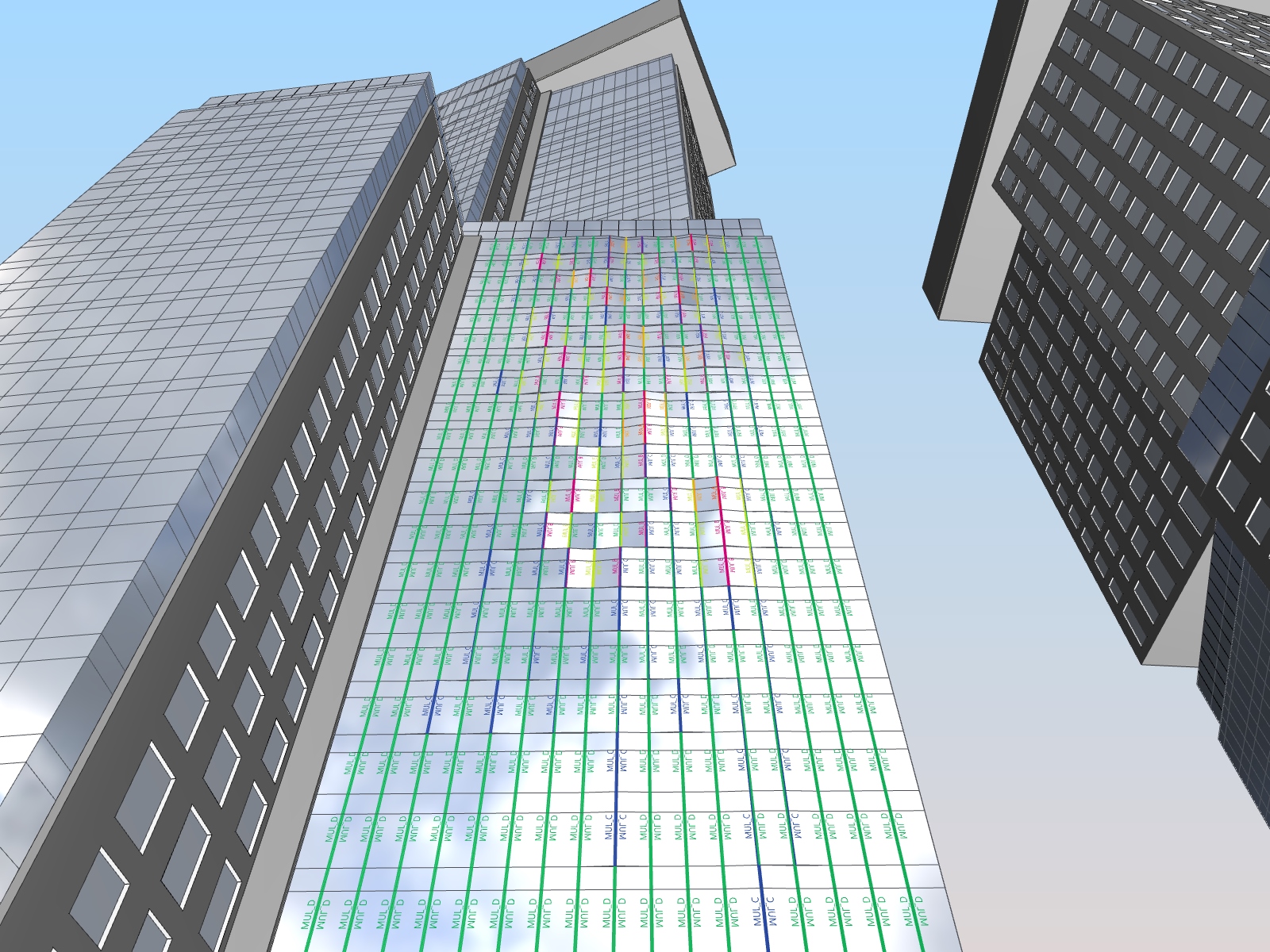 Residential Towers — facade study